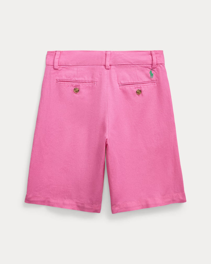 Ralph Lauren Straight Fit Linen-Cotton Short