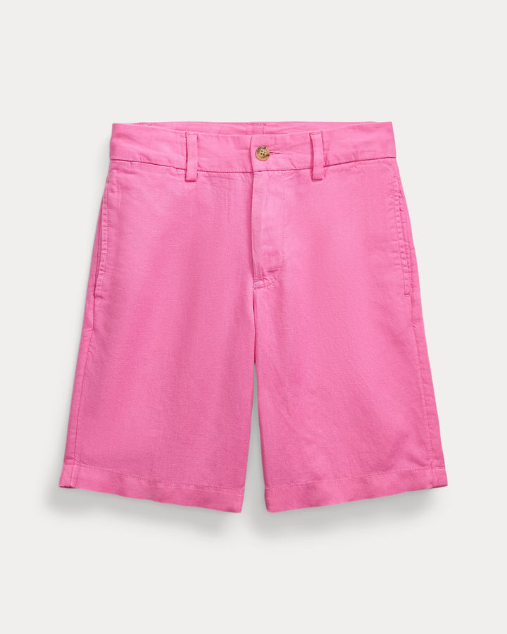 Ralph Lauren Straight Fit Linen-Cotton Short