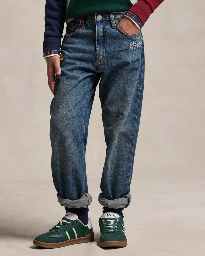 Ralph Lauren Lynwood Relaxed Fit Graphic Jean
