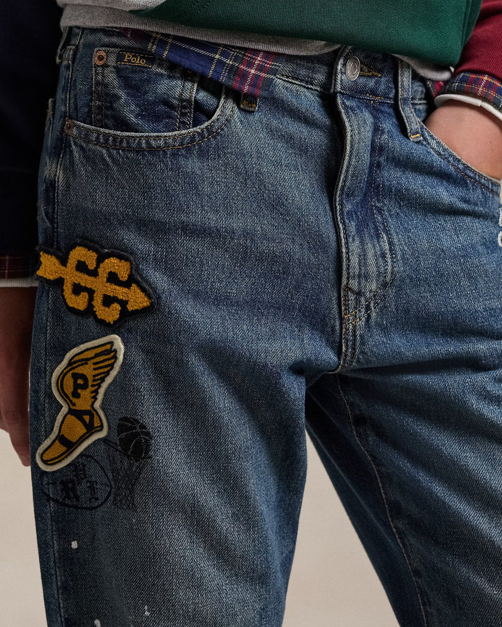 Ralph Lauren Lynwood Relaxed Fit Graphic Jean