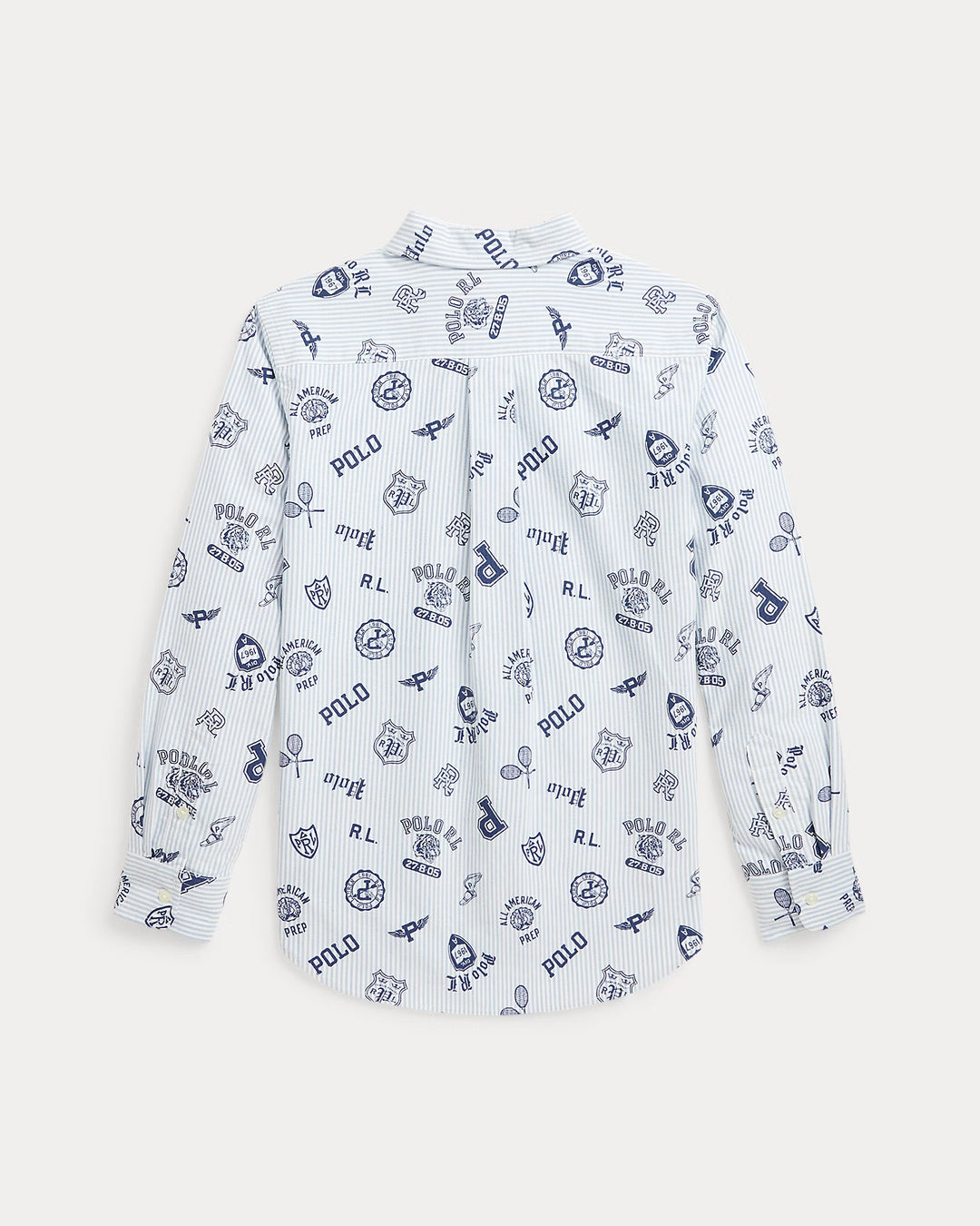 Ralph Lauren Striped Cotton Oxford Graphic Shirt