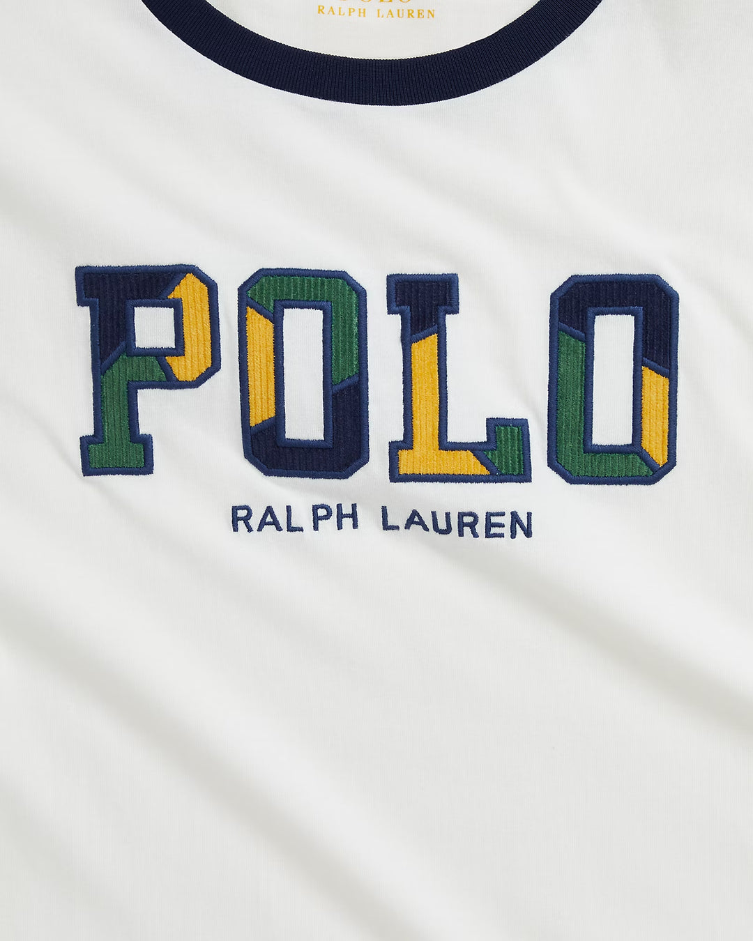 Ralph Lauren Corduroy-Logo Cotton Jersey Tee