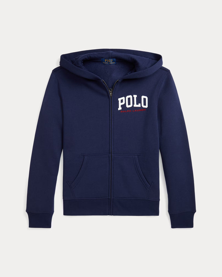 Ralph Lauren Logo Fleece Full-Zip Hoodie