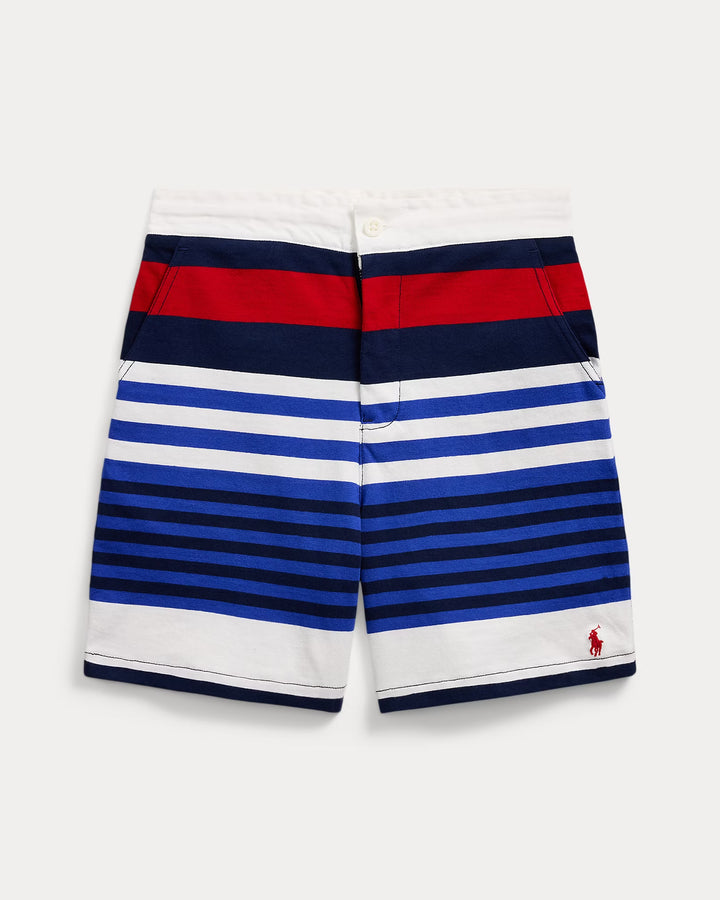 Ralph Lauren Striped Cotton Jersey Short