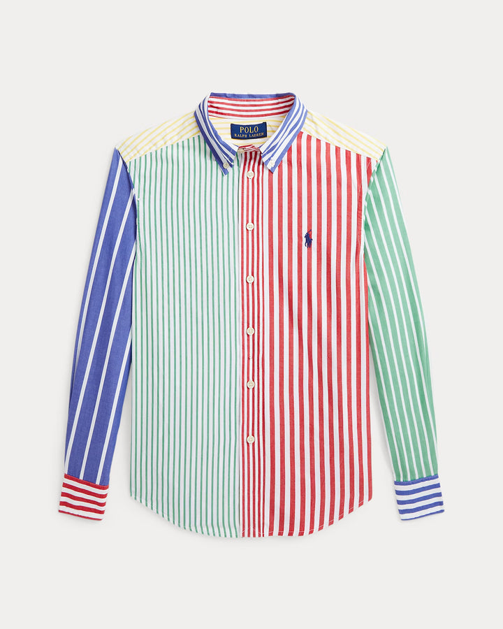 Ralph Lauren Striped Cotton Poplin Fun Shirt