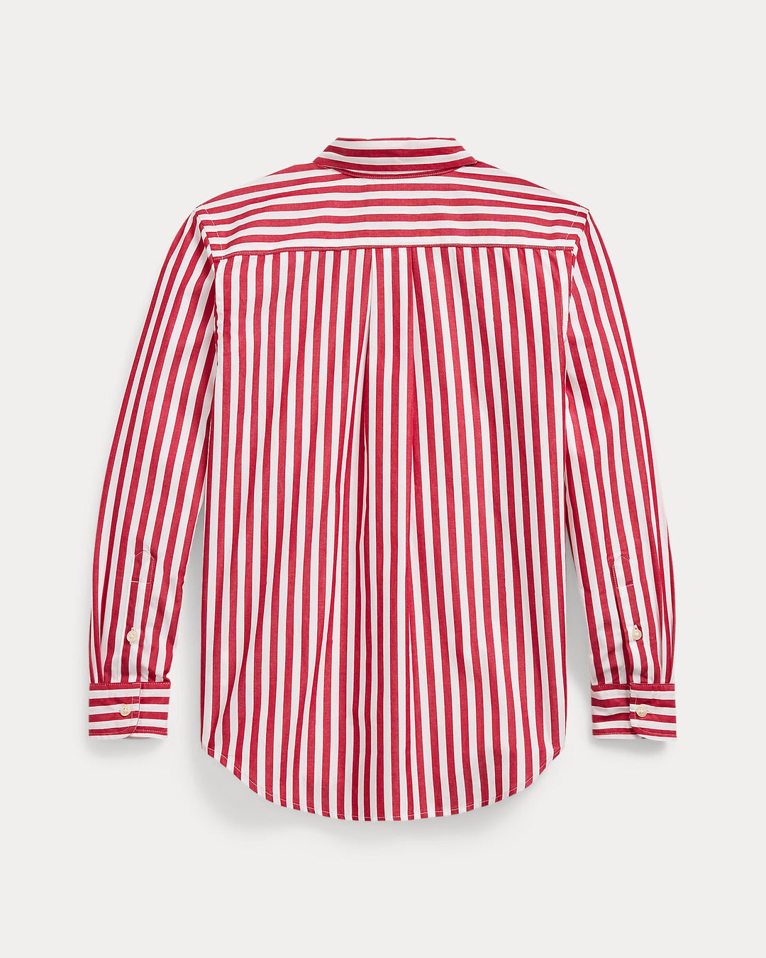 Ralph Lauren Embroidered Striped Cotton Shirt