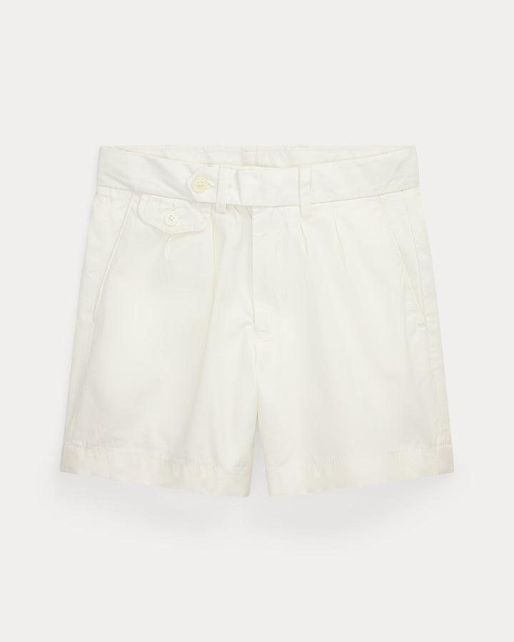 Ralph Lauren Pleated Cotton Twill Short