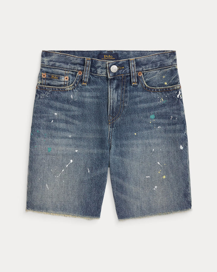 Ralph Lauren Sullivan Slim Cutoff Denim Short