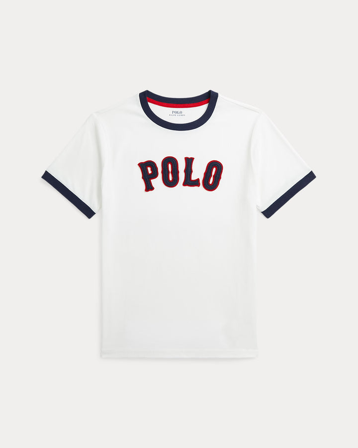 Ralph Lauren Baseball-Logo Cotton Jersey Tee