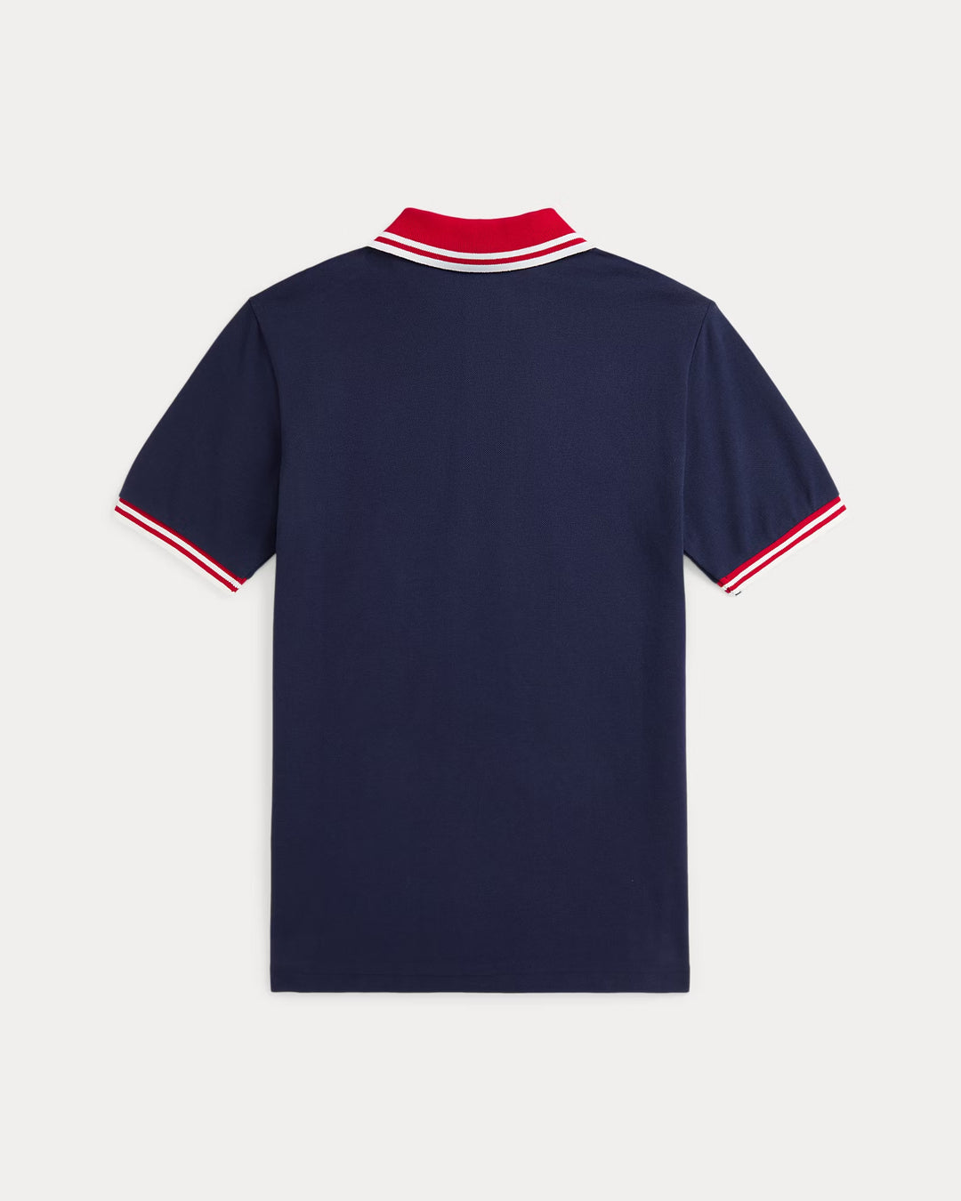 Ralph Lauren Baseball-Logo Cotton Mesh Polo Shirt