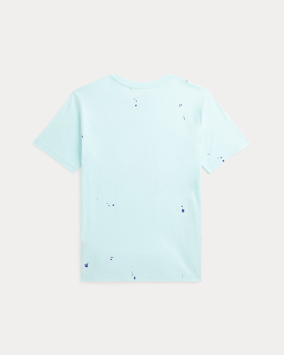 Ralph Lauren Big Pony Paint-Splatter-Print Cotton Tee