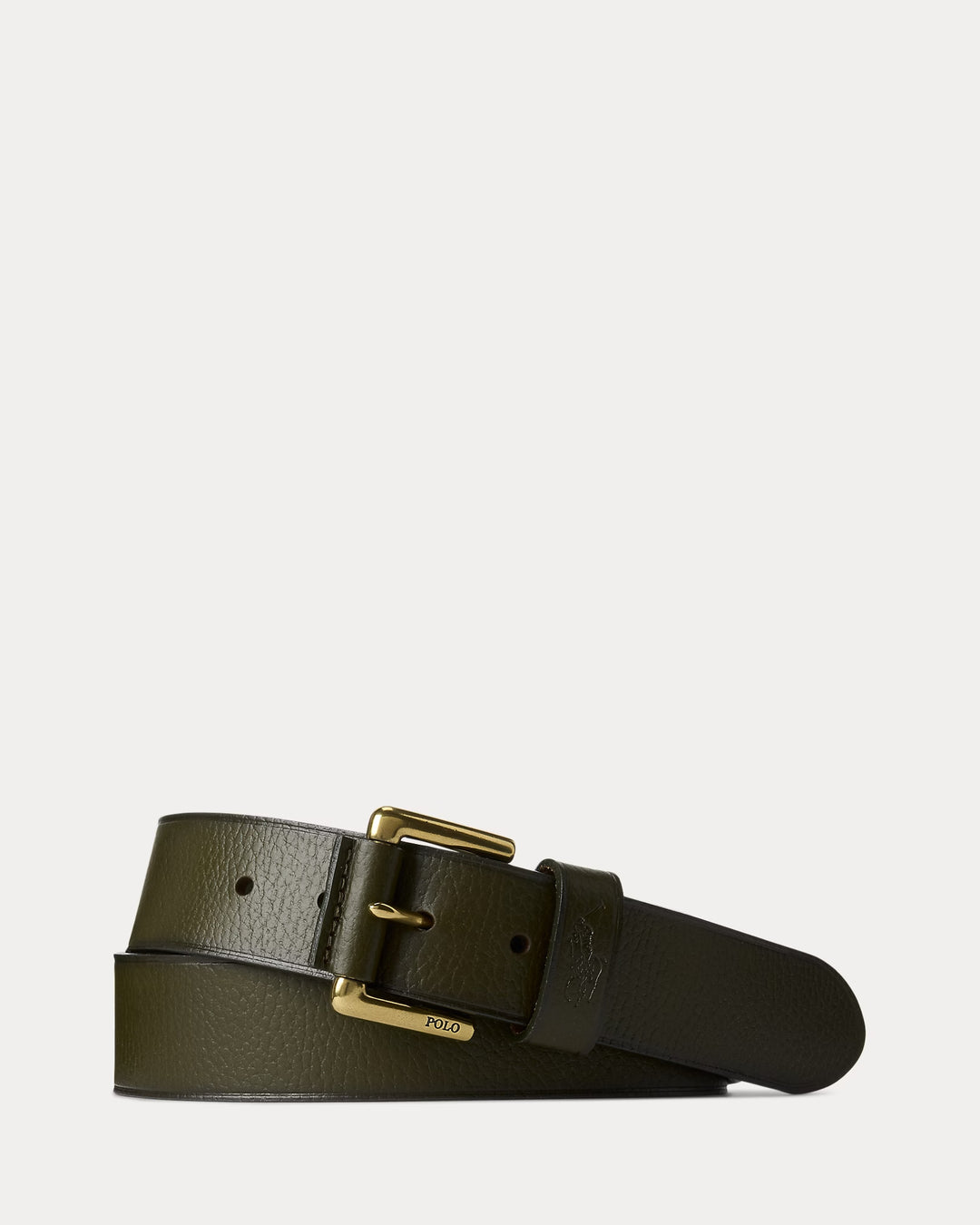 Ralph Lauren Signature Pony Leather Belt
