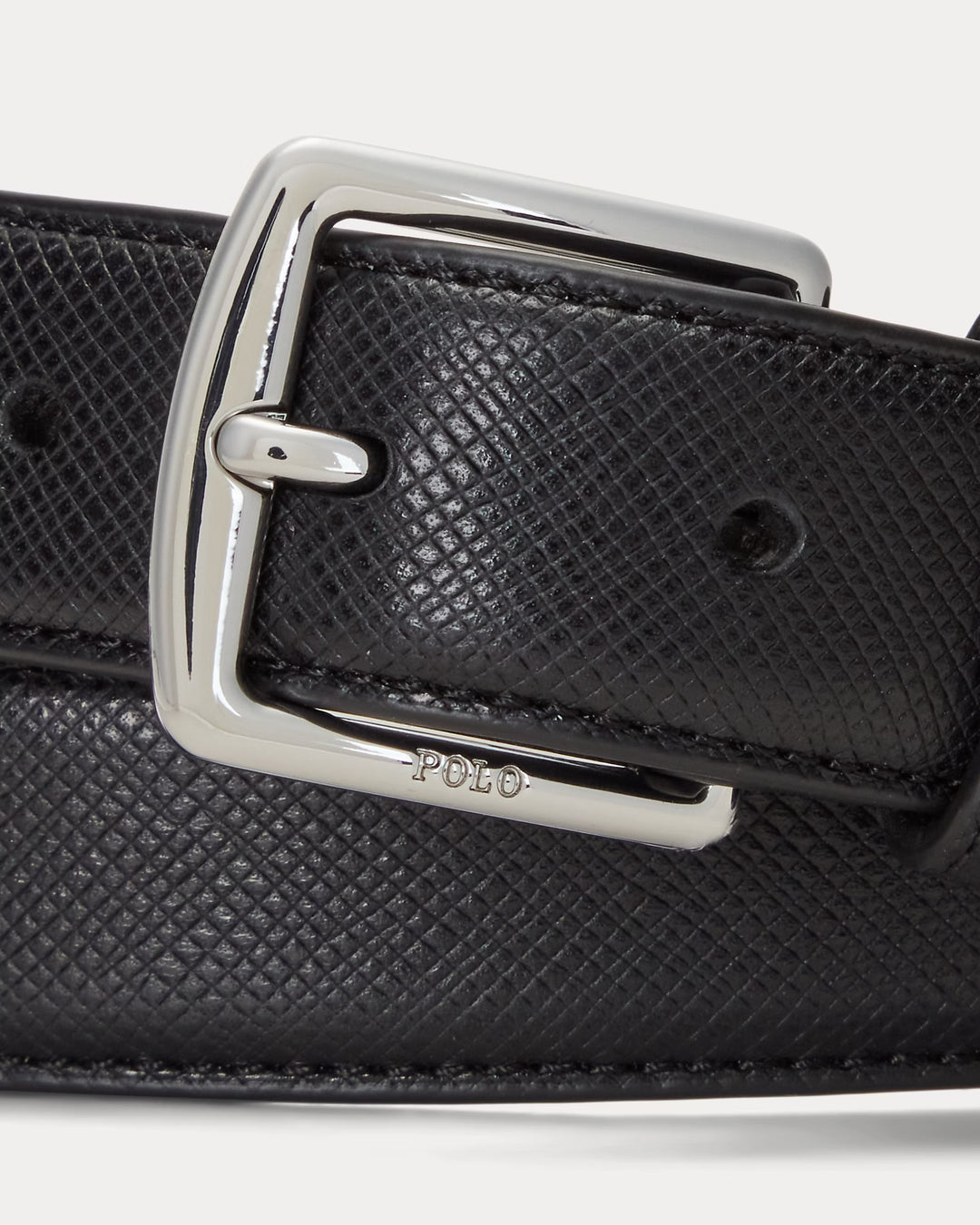 Ralph Lauren Saffiano Leather Belt