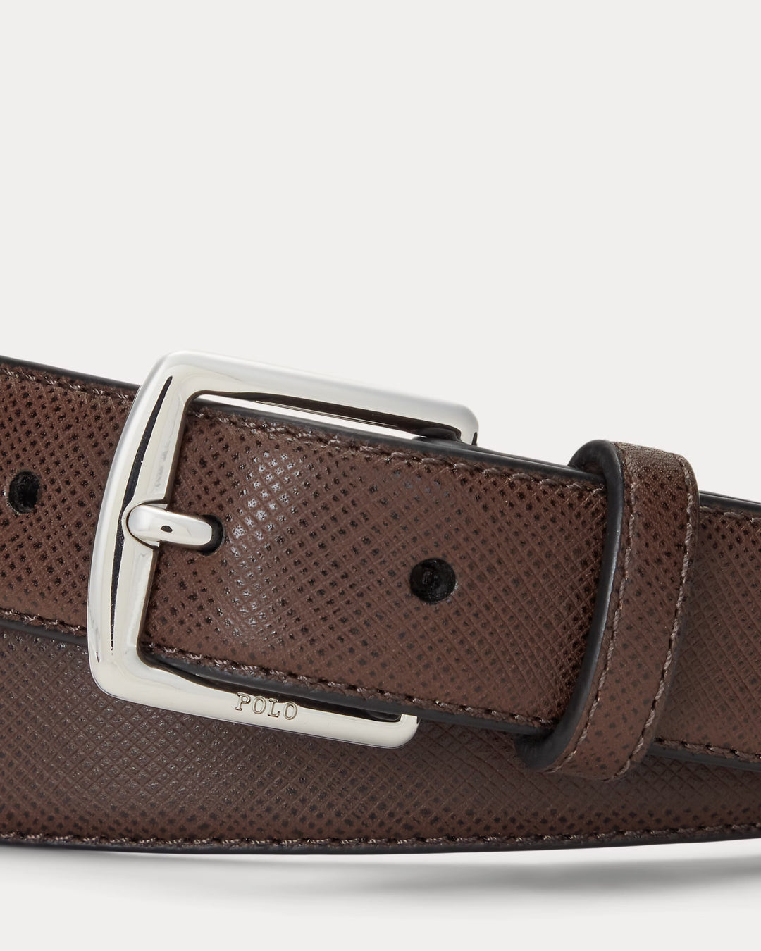 Ralph Lauren Saffiano Leather Belt