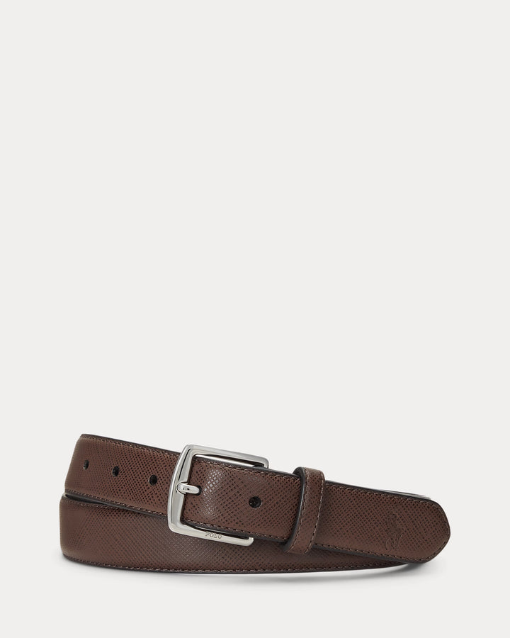 Ralph Lauren Saffiano Leather Belt