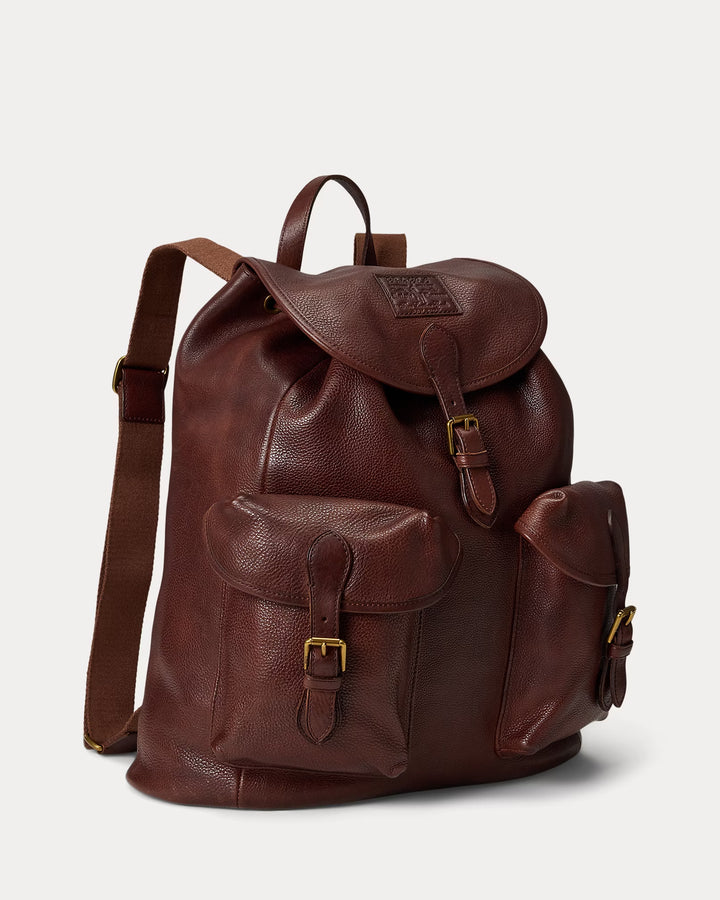 Ralph Lauren Heritage Leather Backpack
