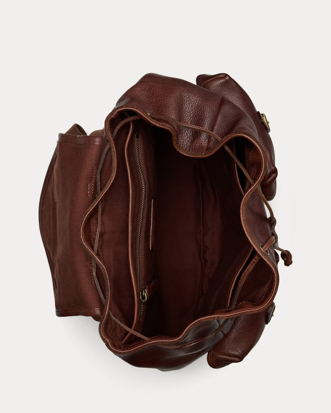 Ralph Lauren Heritage Leather Backpack