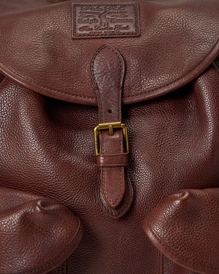 Ralph Lauren Heritage Leather Backpack