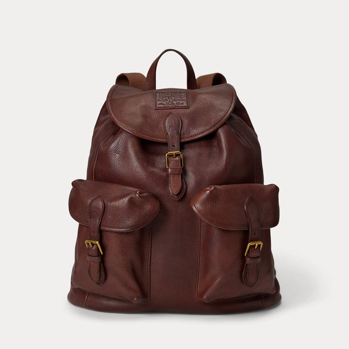 Ralph Lauren Heritage Leather Backpack