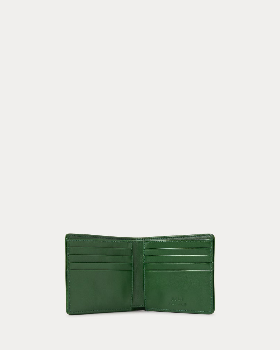 Ralph Lauren Equestrian Canvas & Leather Wallet