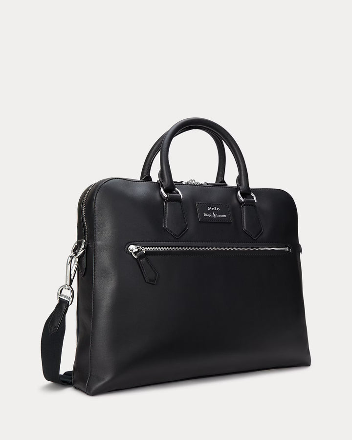 Ralph Lauren Smooth Leather Commuter Bag