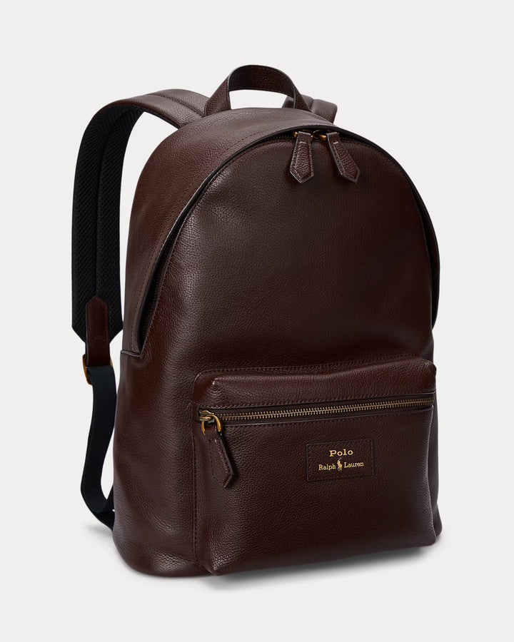 Ralph Lauren Pebbled Leather Backpack