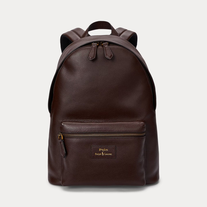 Ralph Lauren Pebbled Leather Backpack