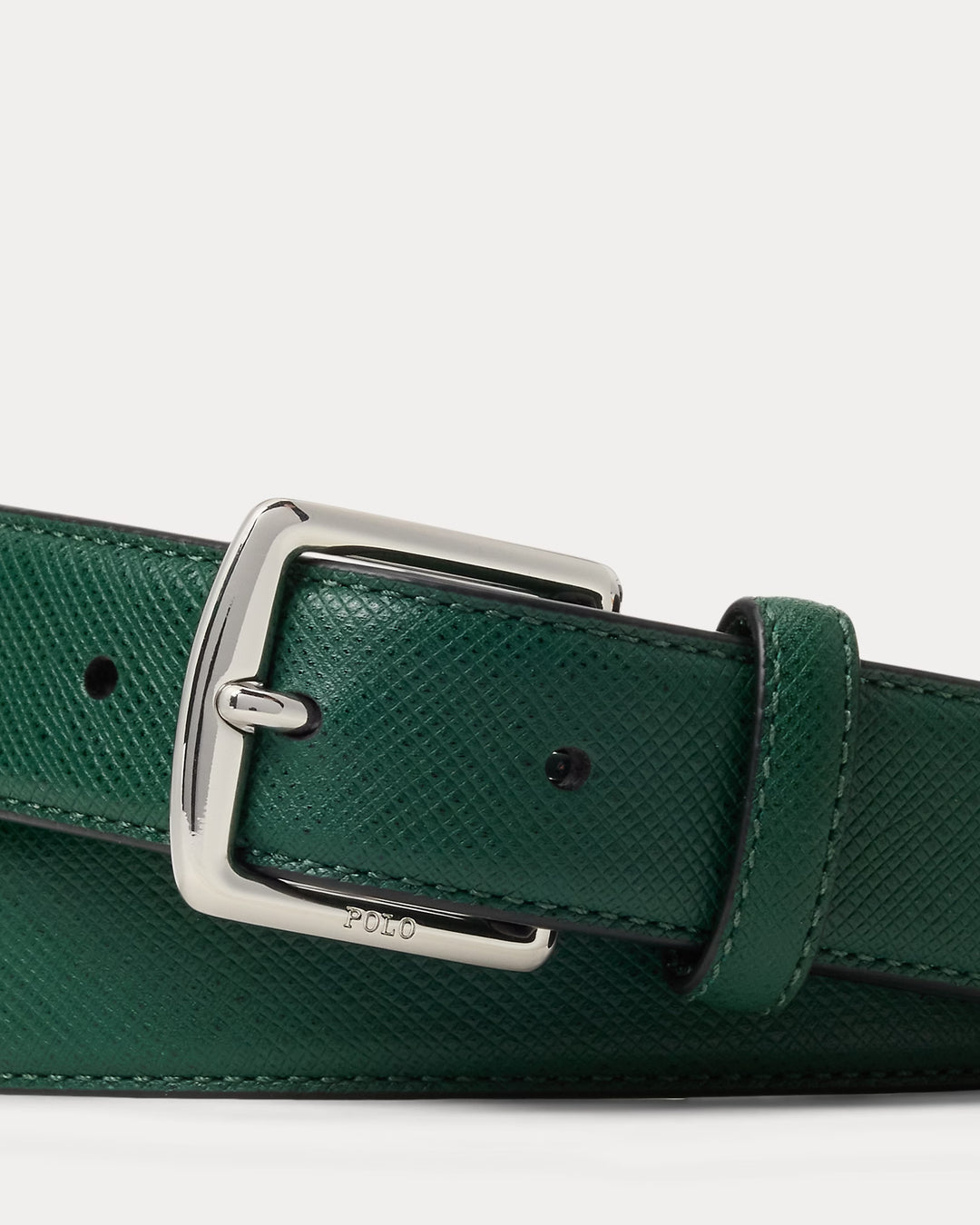 Ralph Lauren Saffiano Leather Belt
