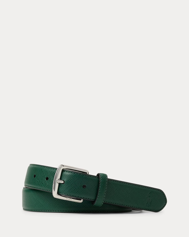 Ralph Lauren Saffiano Leather Belt