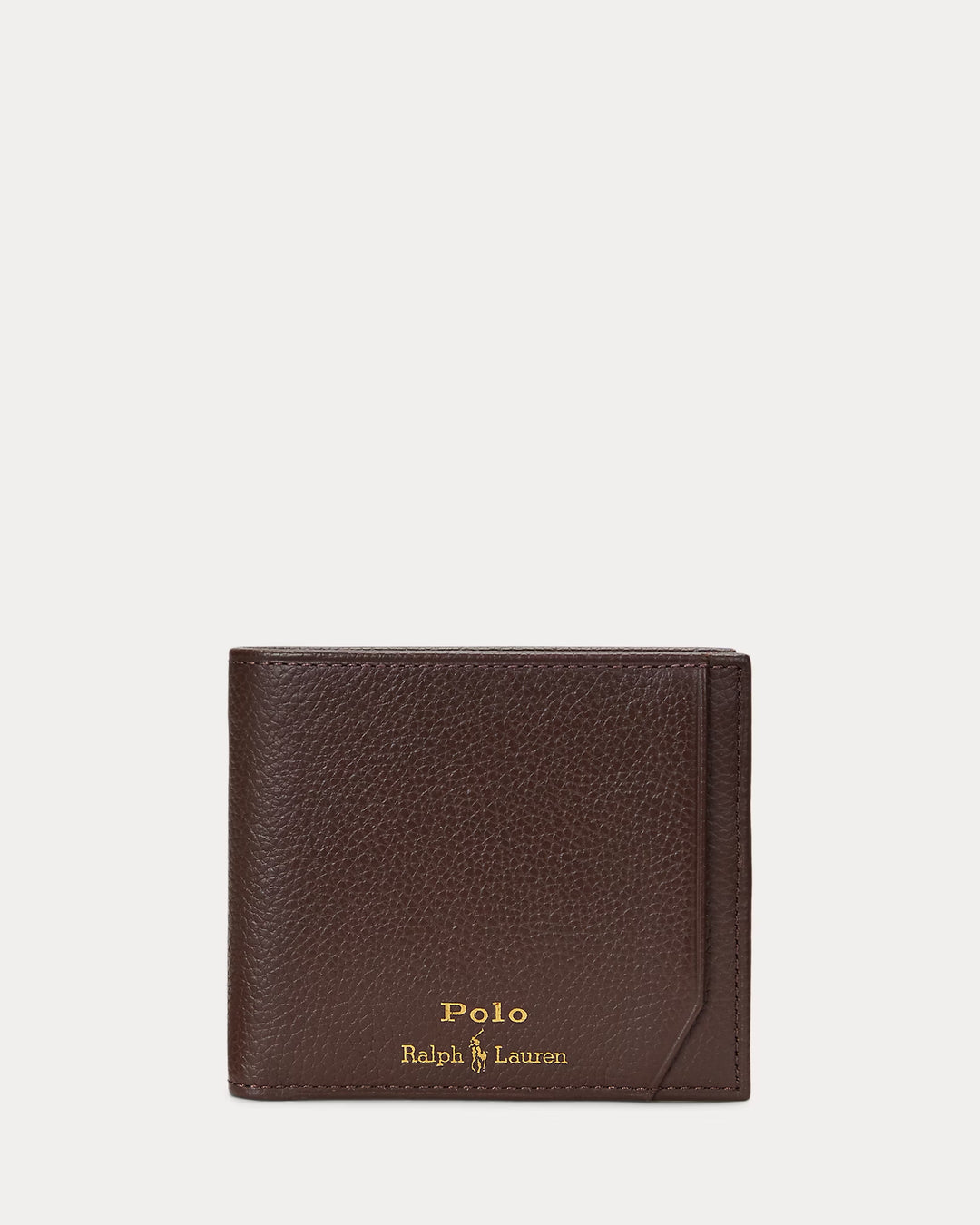 Ralph Lauren Pebbled Leather Billfold Wallet