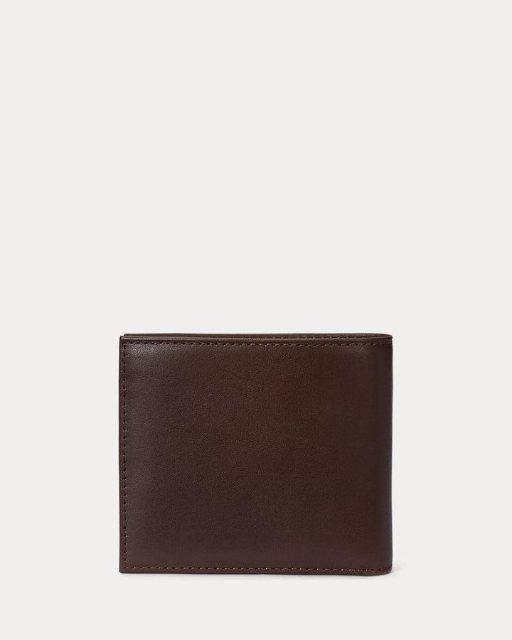Ralph Lauren Polo Bear Leather Billfold Wallet