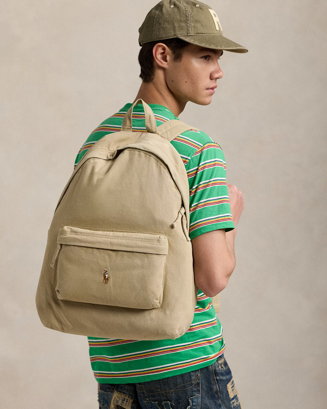 Ralph Lauren Canvas Backpack