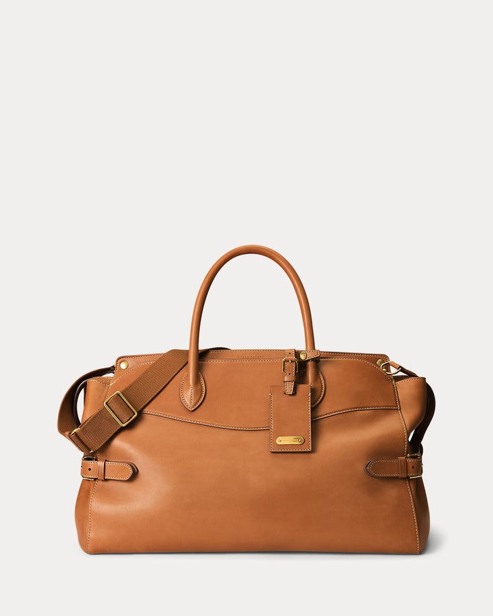 Ralph Lauren Bedford Calfskin Weekender Bag