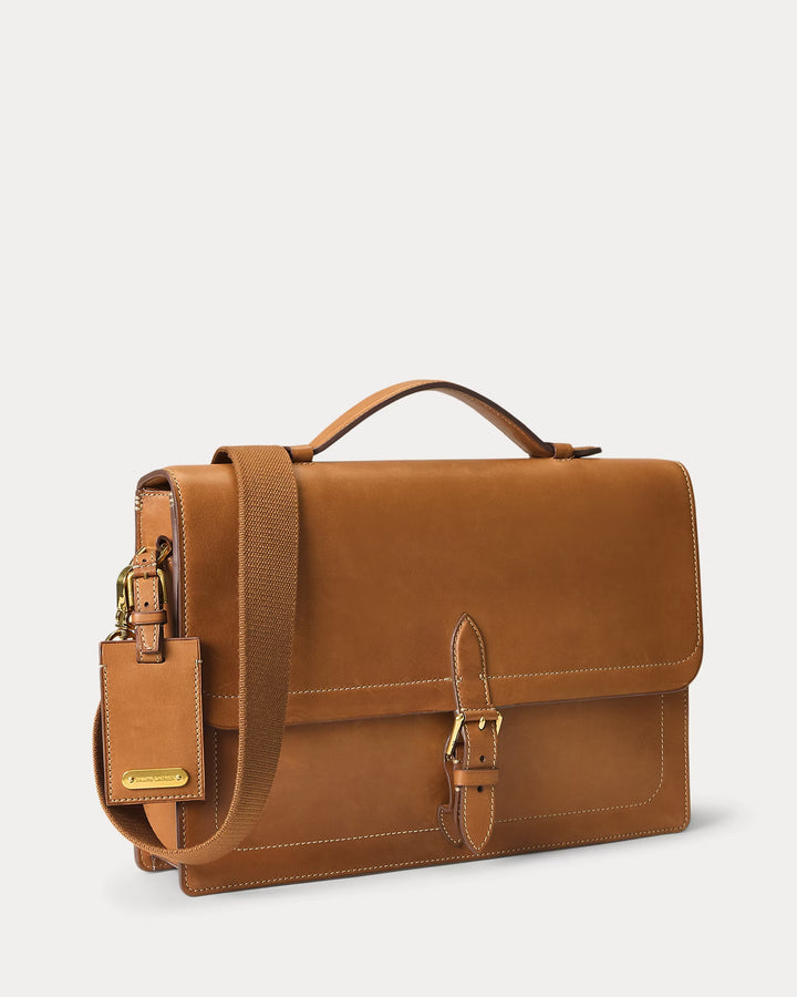 Ralph Lauren Bedford Calfskin Briefcase