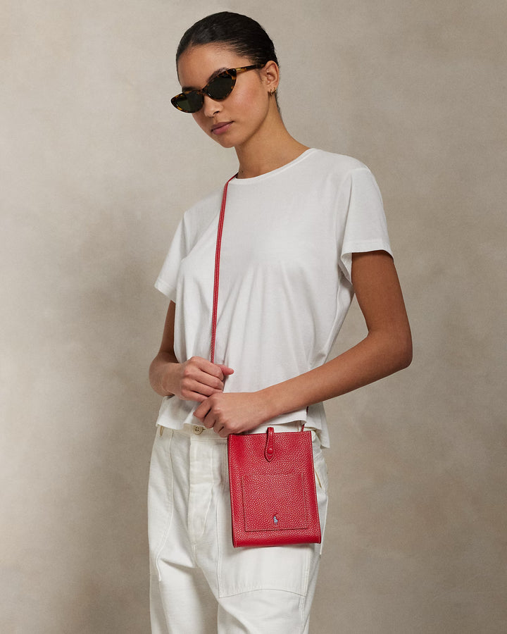 Ralph Lauren Polo Play Leather Pocket Crossbody