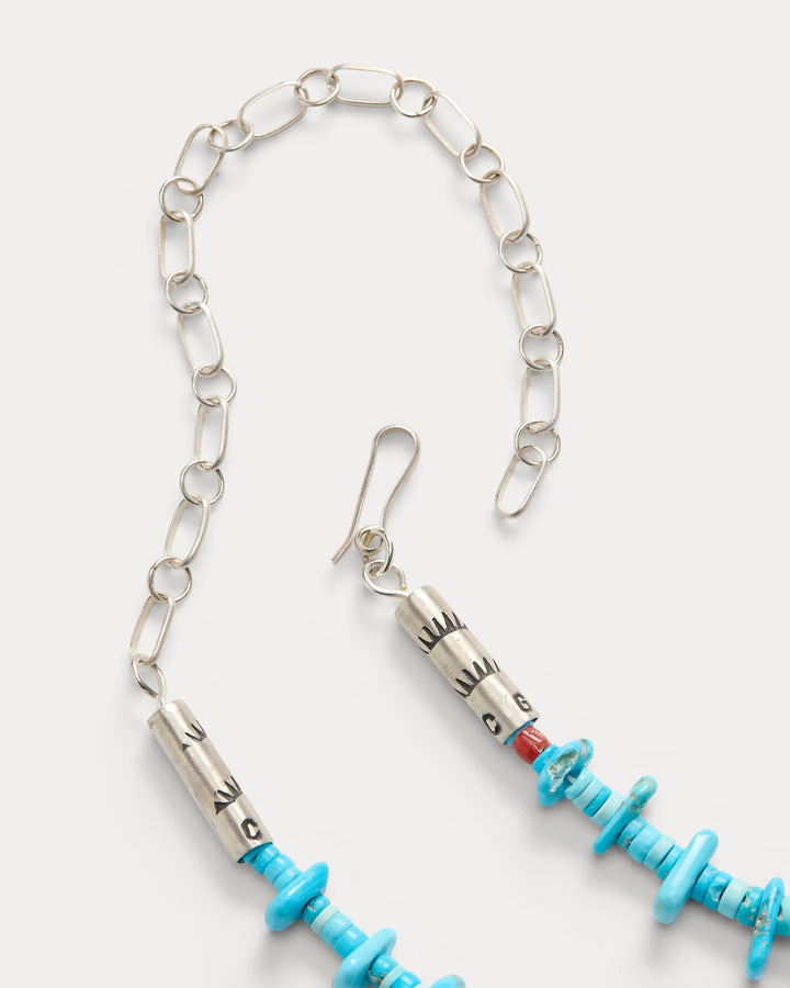 Ralph Lauren Cheyenne Grabiec Turquoise Necklace