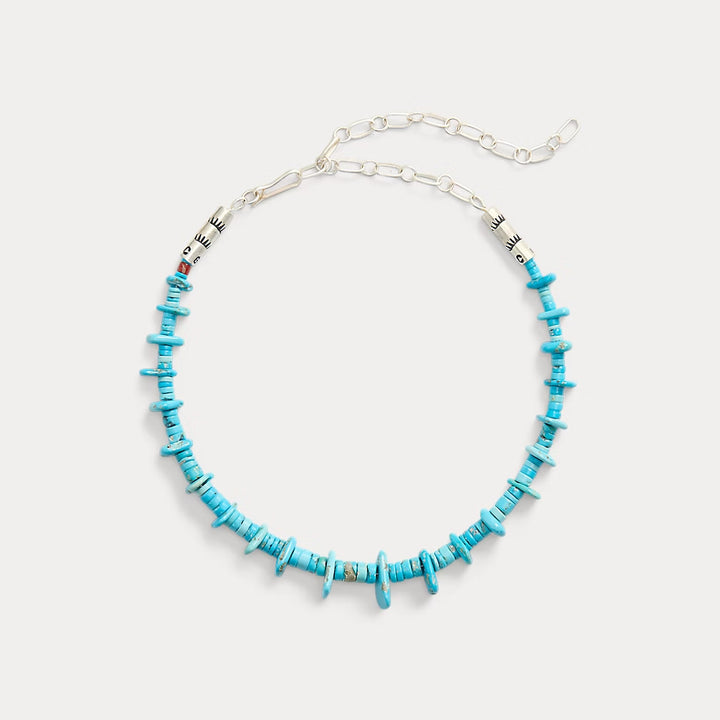 Ralph Lauren Cheyenne Grabiec Turquoise Necklace