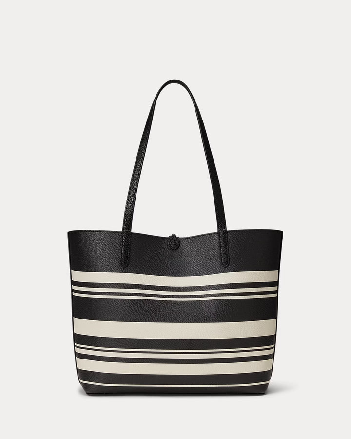 Ralph Lauren Striped Large Reversible Tote Bag