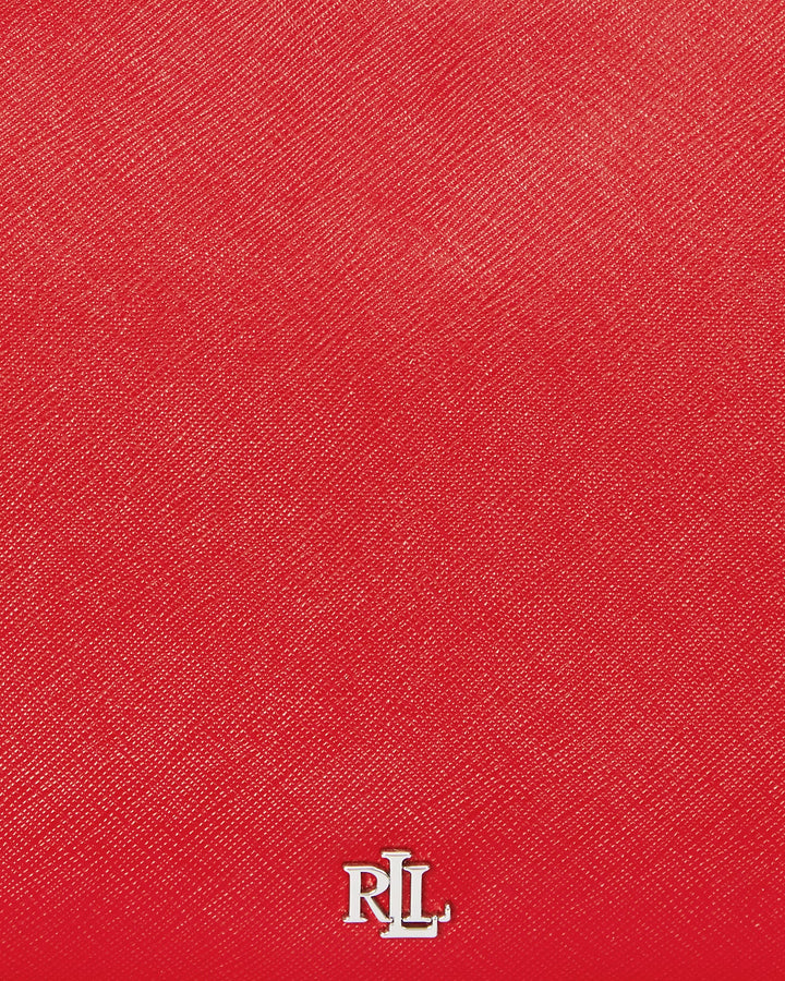 Ralph Lauren Crosshatch Leather Medium Danni Bag