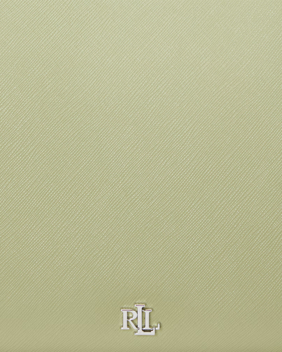 Ralph Lauren Crosshatch Leather Medium Danni Bag