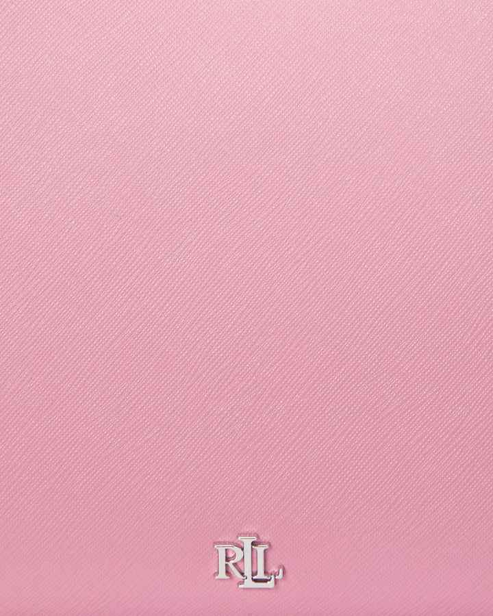 Ralph Lauren Crosshatch Leather Medium Danni Bag