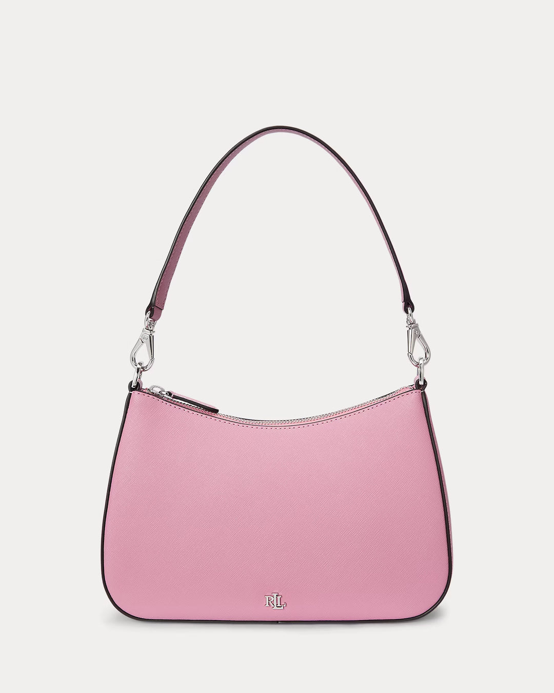 Ralph Lauren Crosshatch Leather Medium Danni Bag