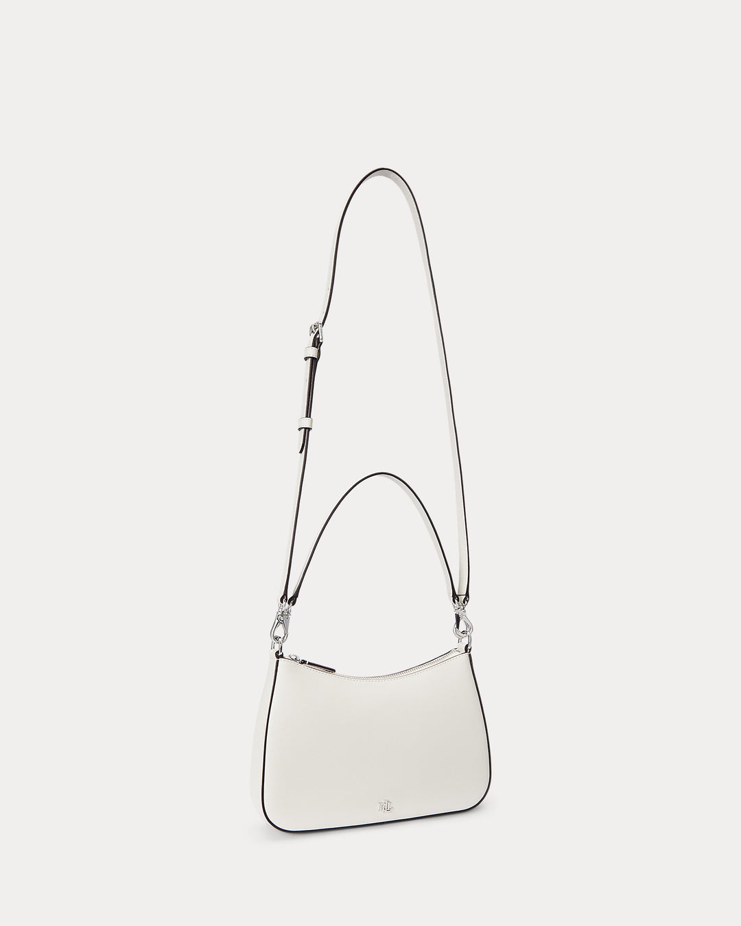 Ralph Lauren Crosshatch Leather Medium Danni Bag