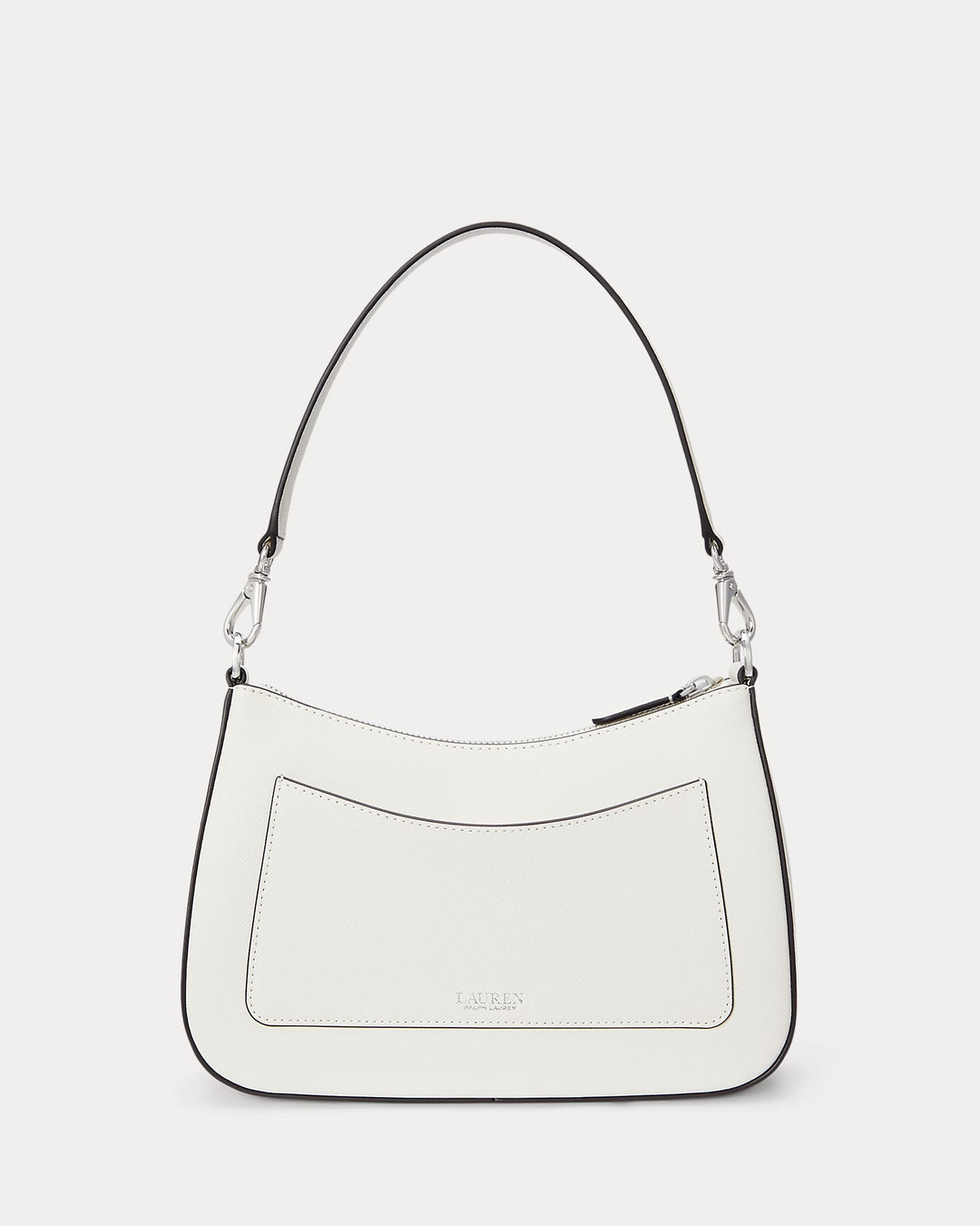 Ralph Lauren Crosshatch Leather Medium Danni Bag