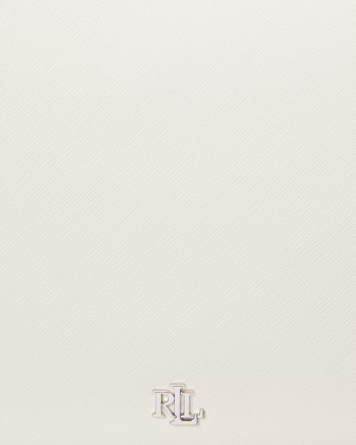 Ralph Lauren Crosshatch Leather Medium Danni Bag