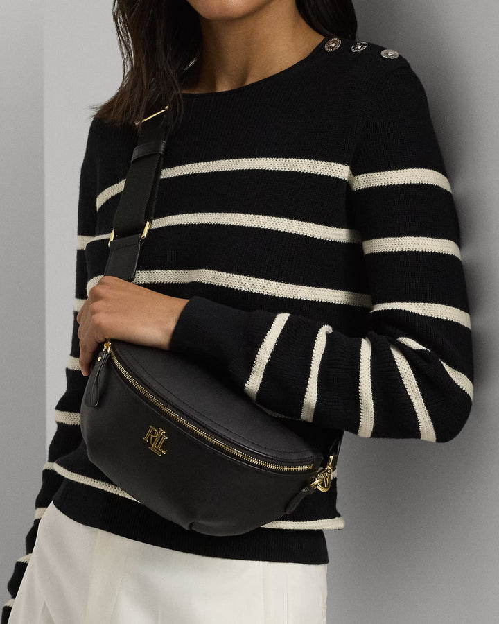 Ralph Lauren Leather Marcy Belt Bag