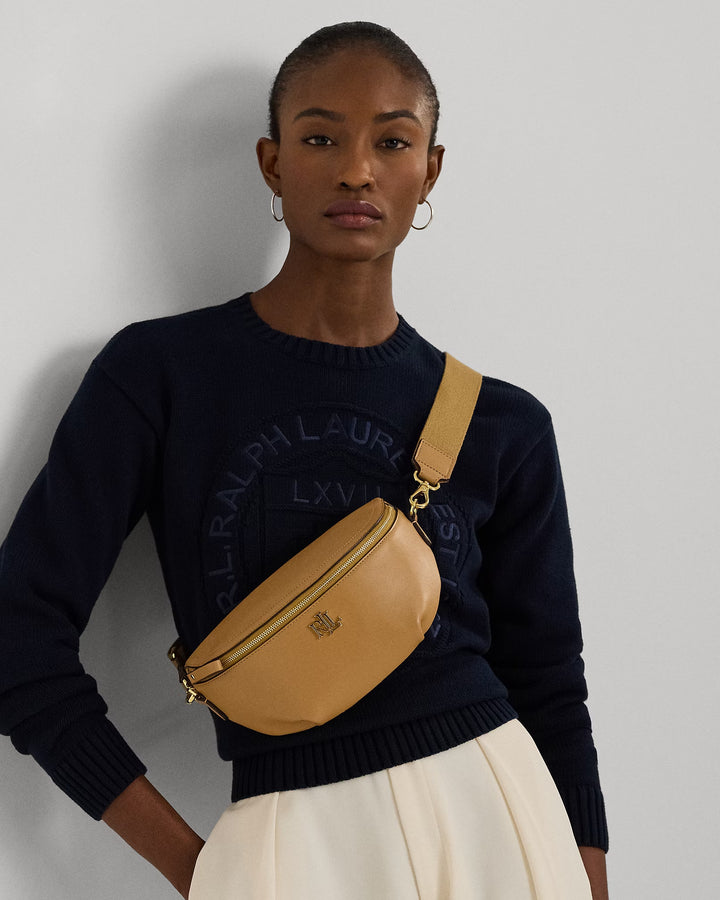 Ralph Lauren Leather Marcy Belt Bag