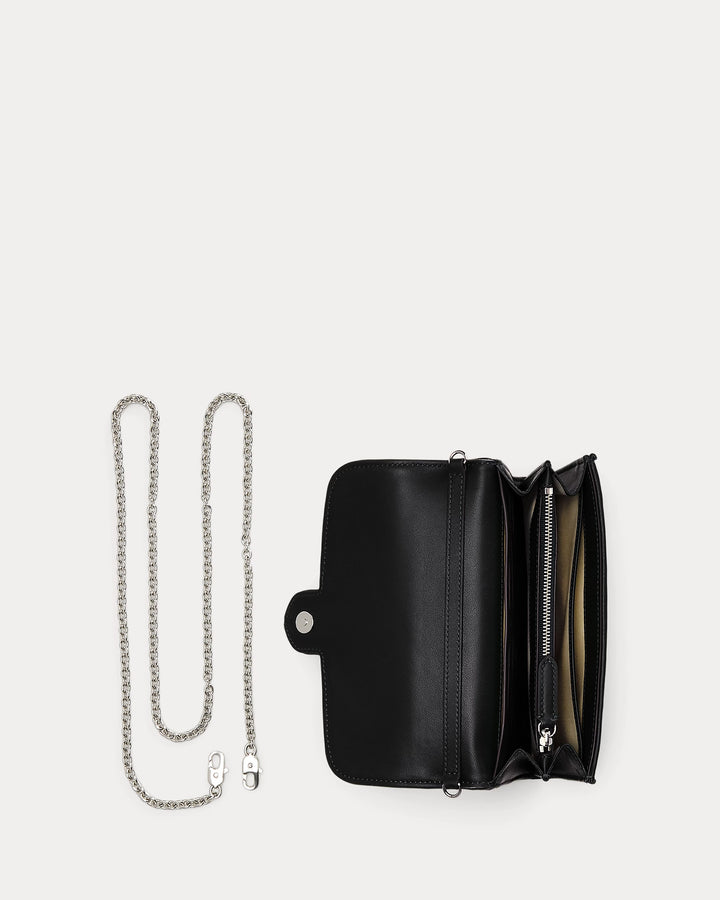 Ralph Lauren Velvet Medium Adair Crossbody