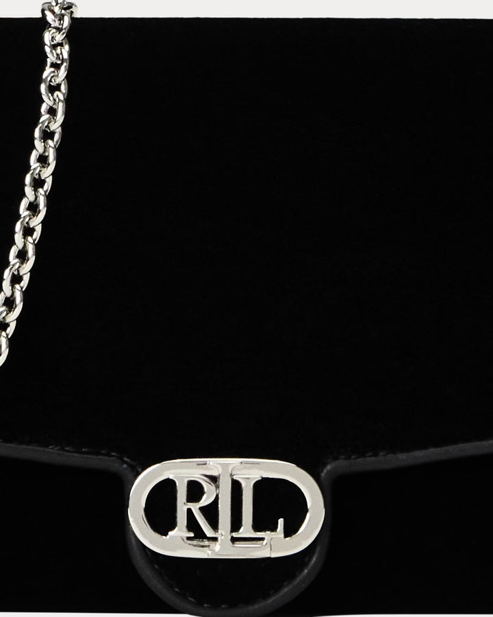 Ralph Lauren Velvet Medium Adair Crossbody