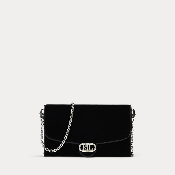 Ralph Lauren Velvet Medium Adair Crossbody